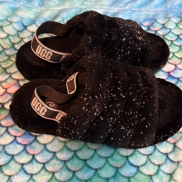 UGG FLUFF YEAH SLIDES PLATFORM - Picture 2 of 6